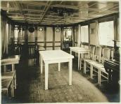 Lounge of steamer «Golovachyov»