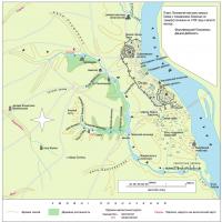 Прорис плану околиць Києва 1753 р.