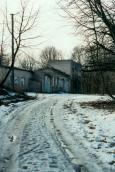 The ruins of the fire station