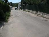 Remains of stone blocks on the Saperna…