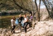 Cleaning of Lybed river