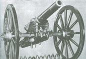 Рис. 1. 20. Російська 4 фунтова легка польова мідна гармата зразка 1877 р., за… Рис. 1. 20. Російська 4 фунтова легка…