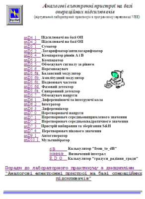 Аналогові пристрої на базі операційних…