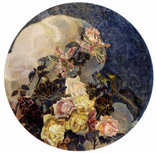 Фрагмент триптиха «Цветы». 1894 г.