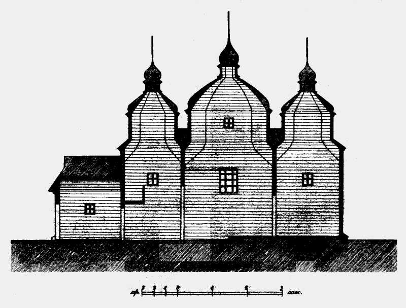 Pavlutsky G.G. - Section of church in…