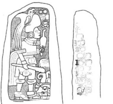 Іл. 238: Сійах К’а’к’. Стела 5 з…