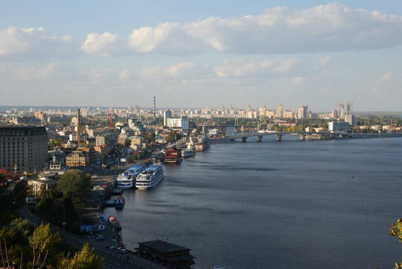 View of Kyiv Podil
