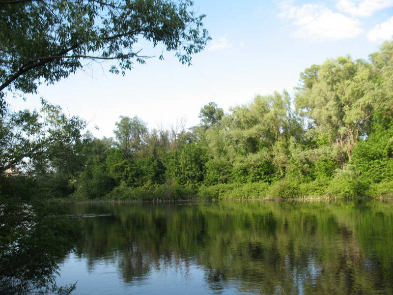 Maly Hydropark Island