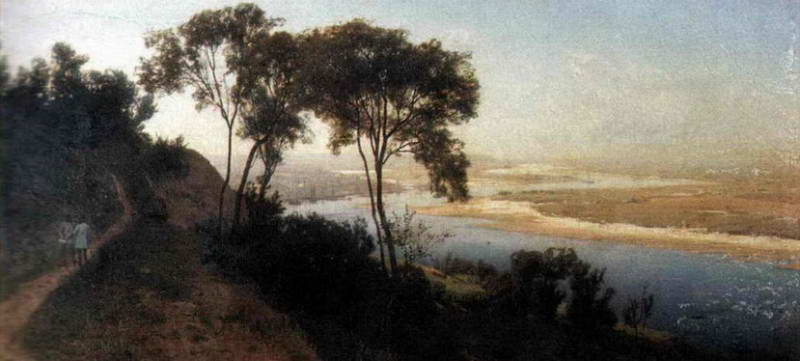 V. Orlovsky, «On the Dnieper», 1884
