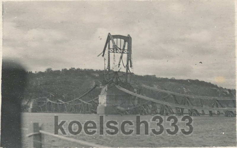 Руїни мосту Є. Бош, вересень 1941 р.
