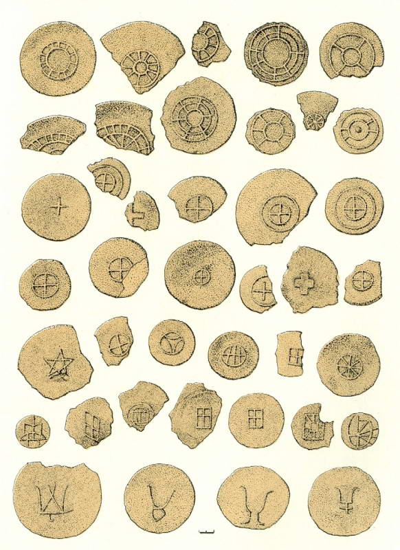 Types of stamps on kitchen pots