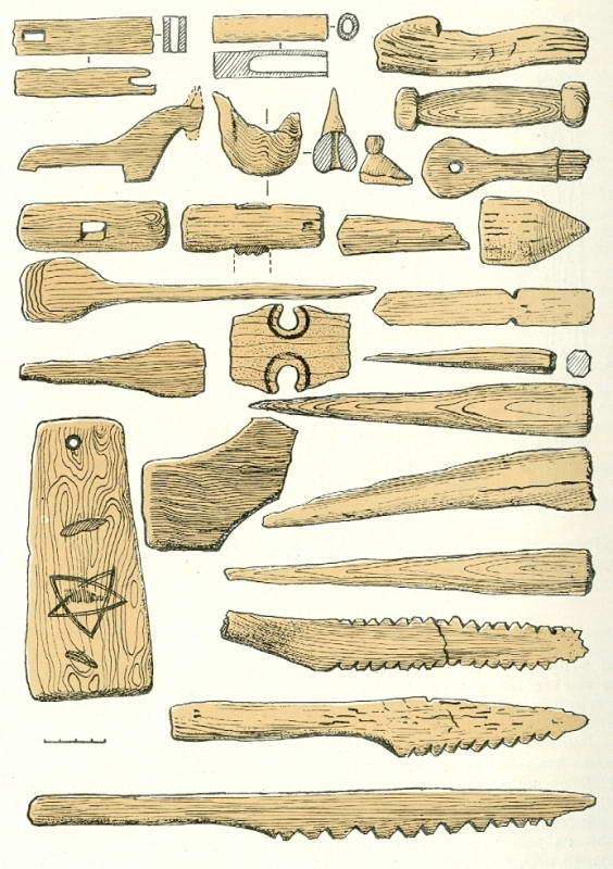 Wood artefacts, Podil