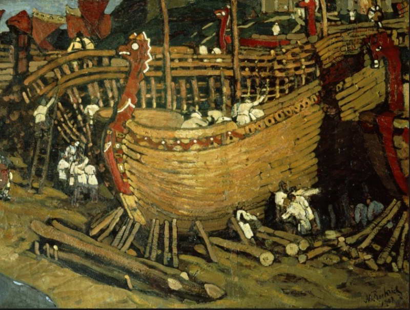 Ruski ships - thieves, MK Roerich