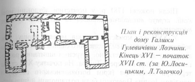 Реконструкція будинку Галшки…