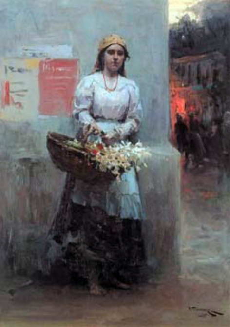 Женские наряды, картина М. Пимоненко…