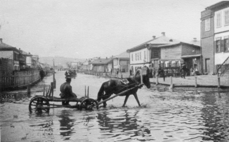 Flooding in 1900, Podil, Kiev