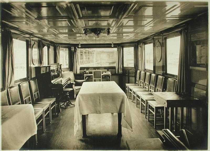 Салон парохода «Головачев», Киев, 1916…