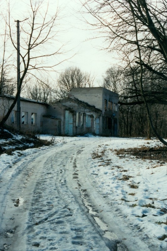 The ruins of the fire station,…