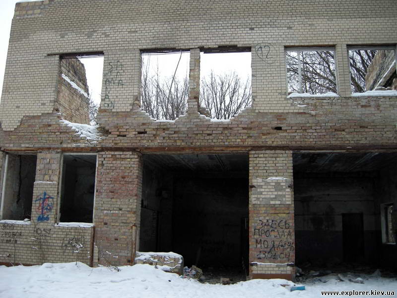 The ruins of the fire station+History…