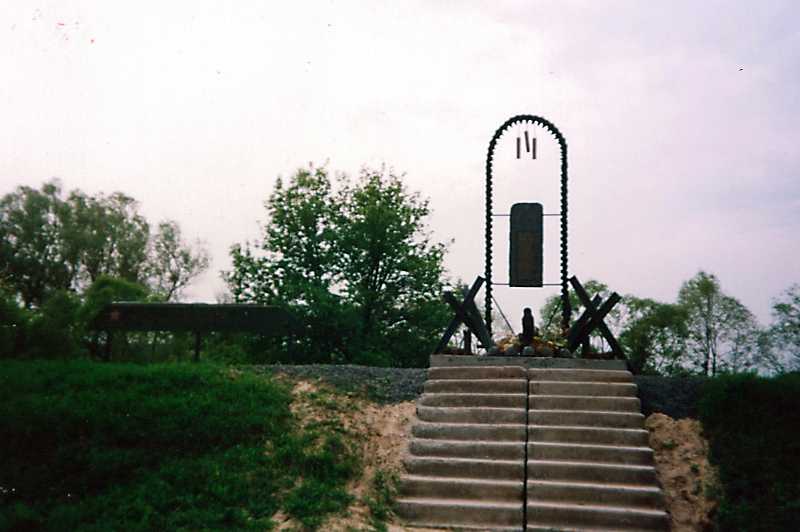 76. The monument of a soldiers killed…