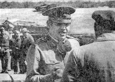 Командир подразделения майор Лев Свечков