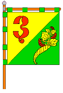 Прапор села Заріг