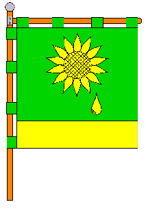 Прапор села Олійникова Слобода