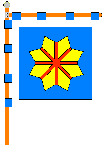 Прапор села Богданівка